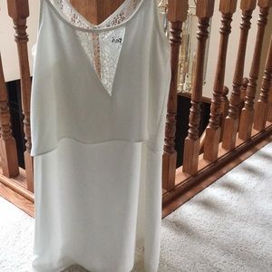 White short dress